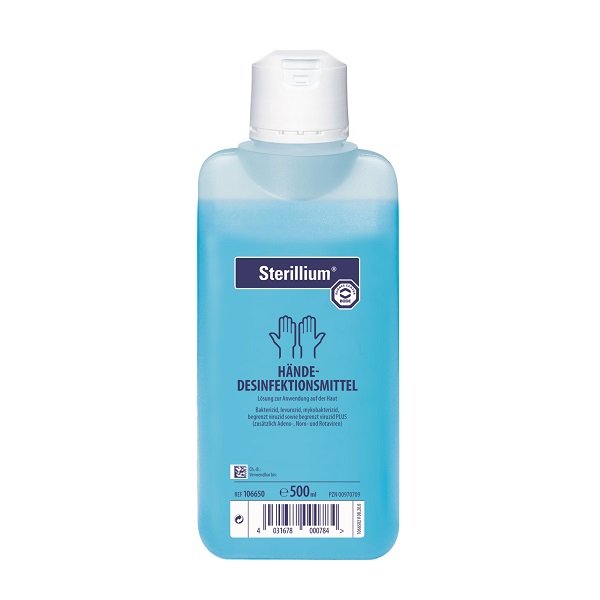 Sterillium 500 ml pakuotė