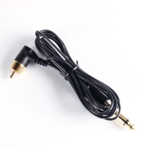 Lengvas silikoninis laidas 6.3 mm Audio / RCA - Image 1